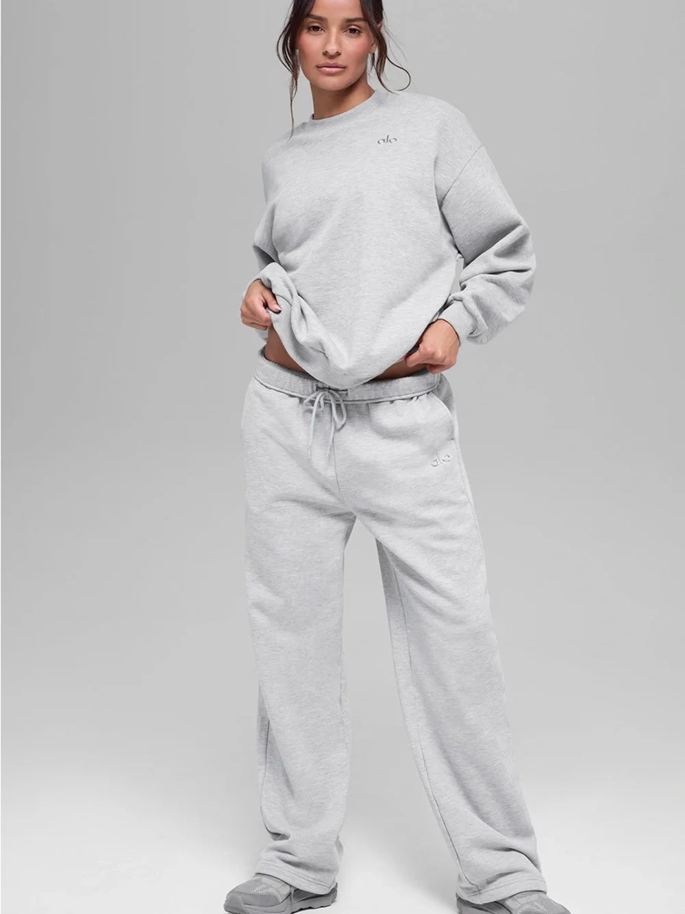 Alo Yoga Accolade Crew Neck Pullover $138 Retail